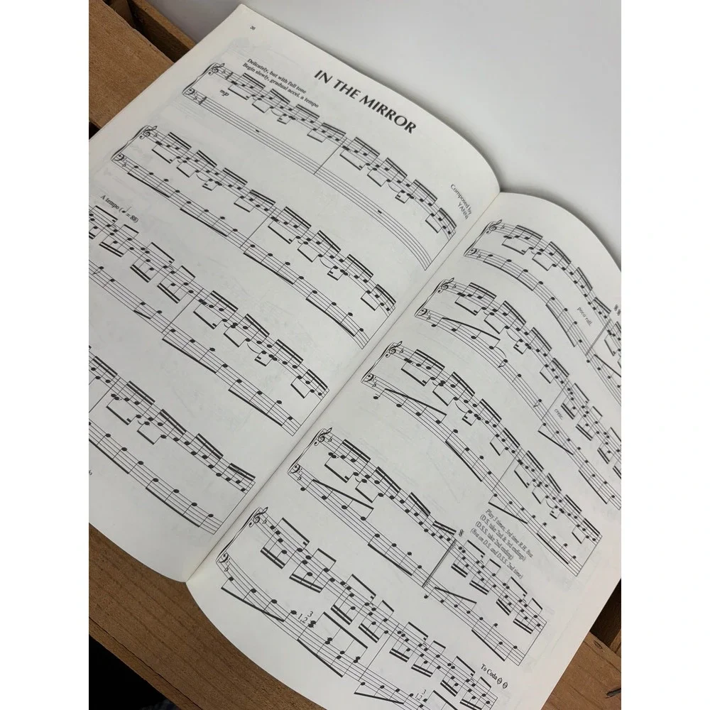 Yanni In My Time Piano Solos Sheet Music Songbook Hal Leonard 1993 HL00308187